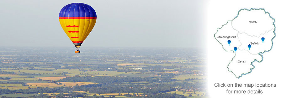 Hot Air Balloon flights in Norfolk Suffolk and Cambridgeshire