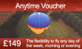 Anytime Hot Air Balloon Flight Voucher